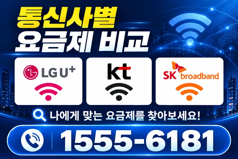 의령군 가례면 가례리 통신사별 요금제 비교